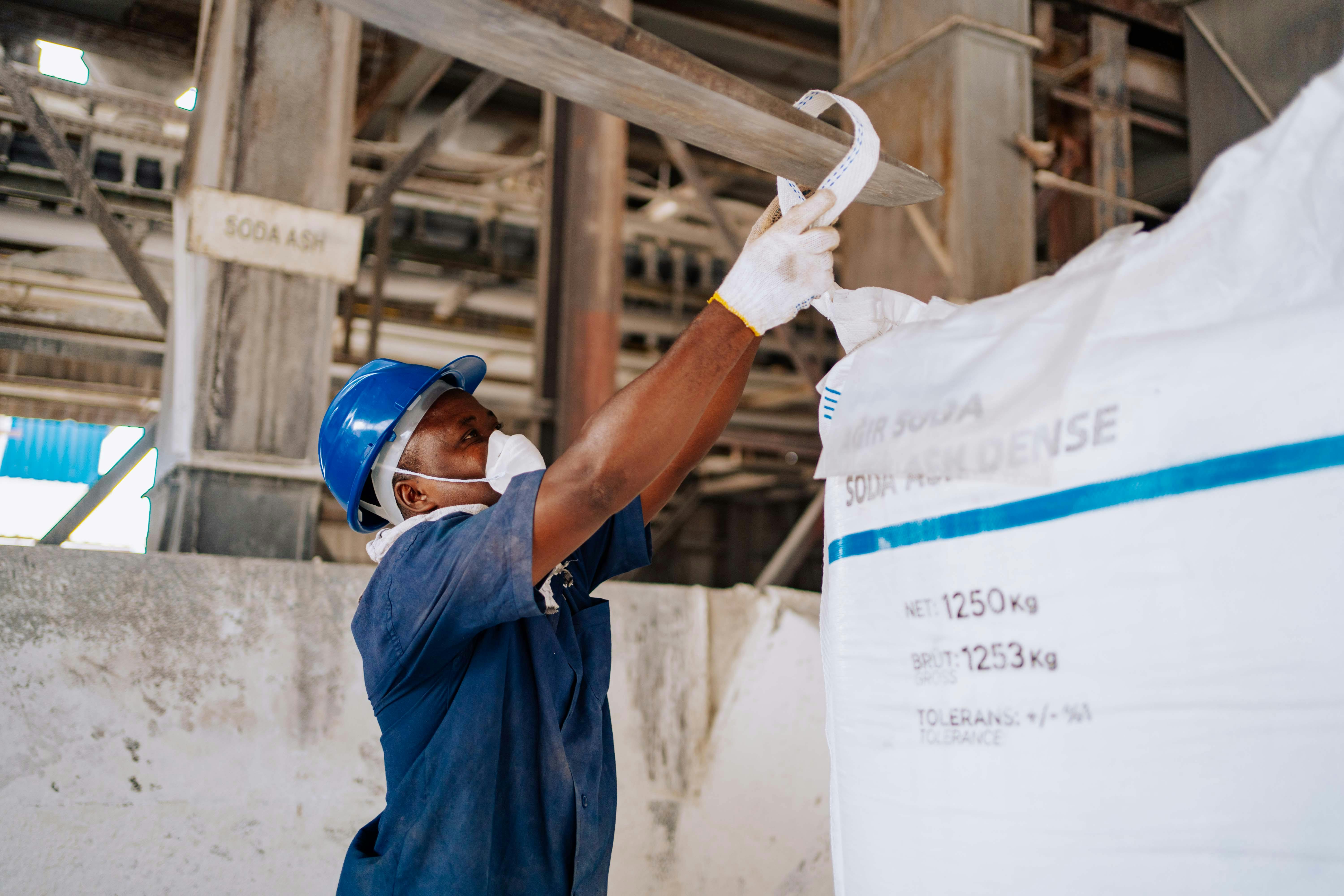 Worker in Somalia
